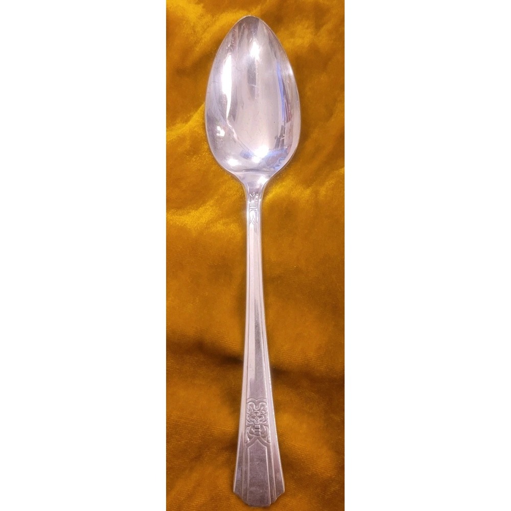 Oneida Silverplate 1937 FENWAY PLACE SOUP SPOON 7 1/8"